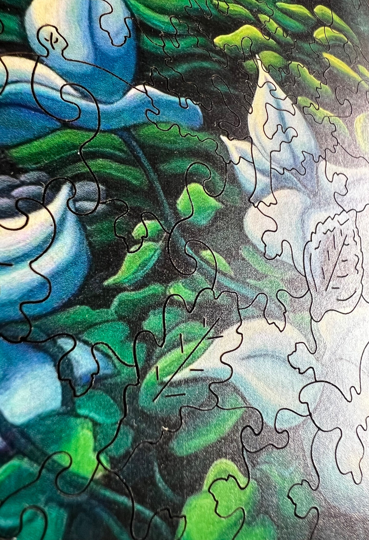 We Grow Together Artisanal Wooden Puzzle