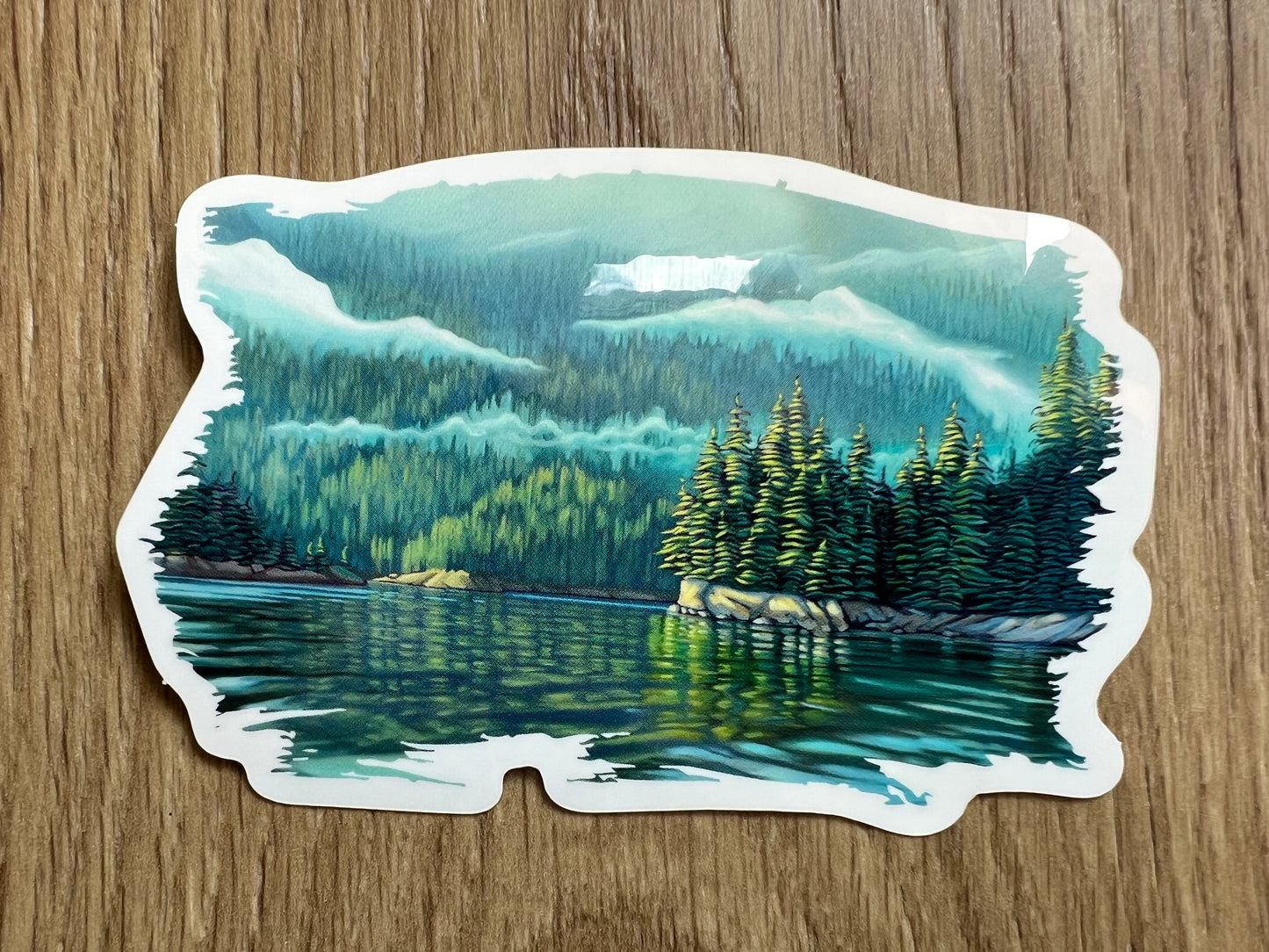 Morning Mist Sticker