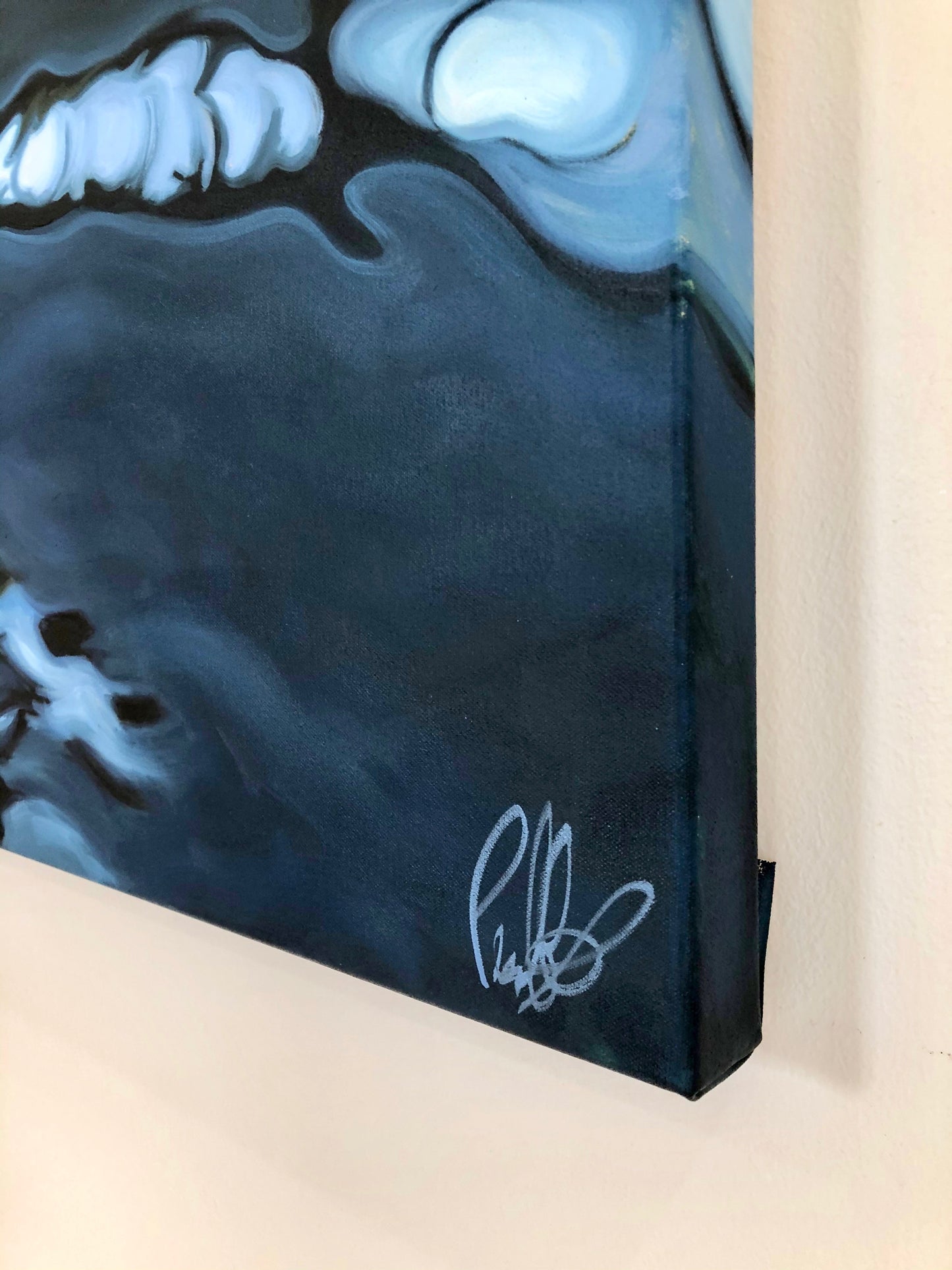 Black Sand Reflections Original Oil