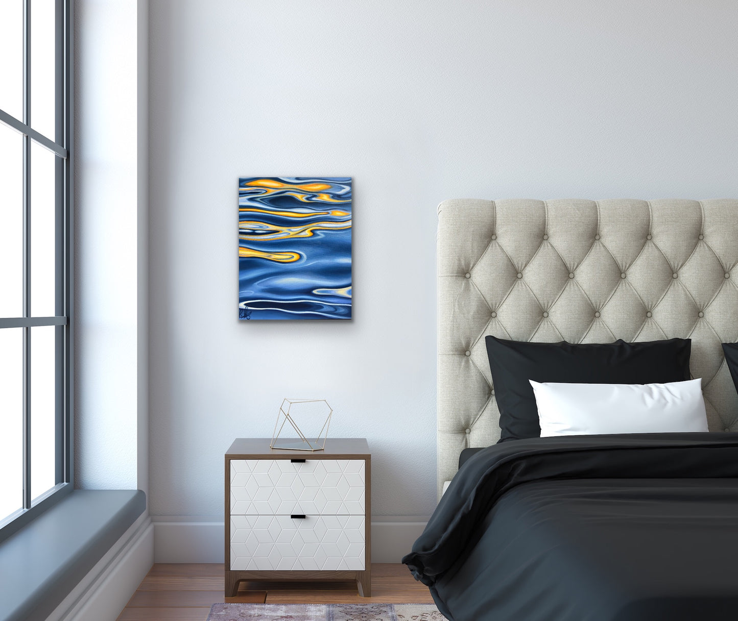 Electric Colors in the Blue