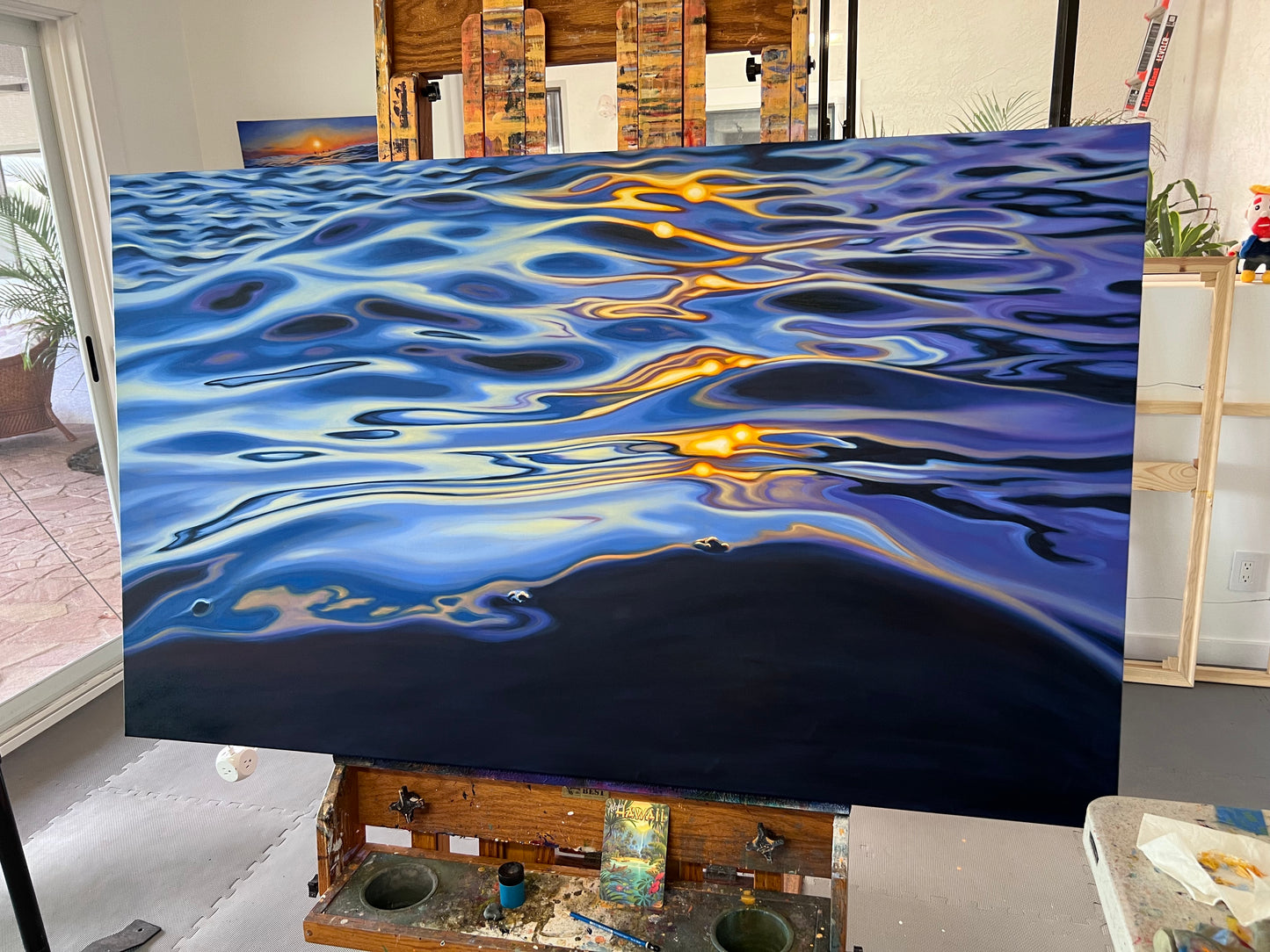 Consciousness Streaming on Water