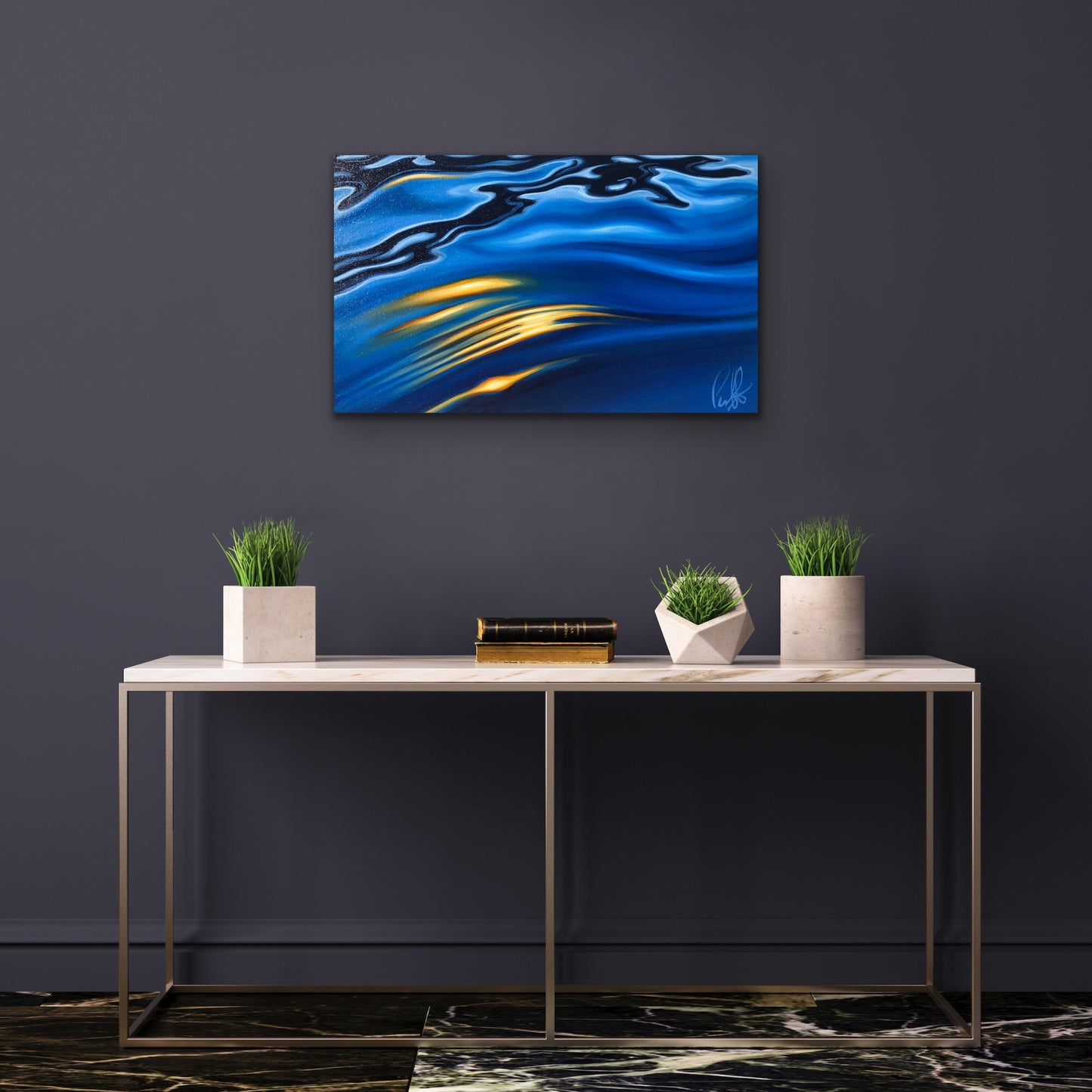 Radiating Light on the Blue