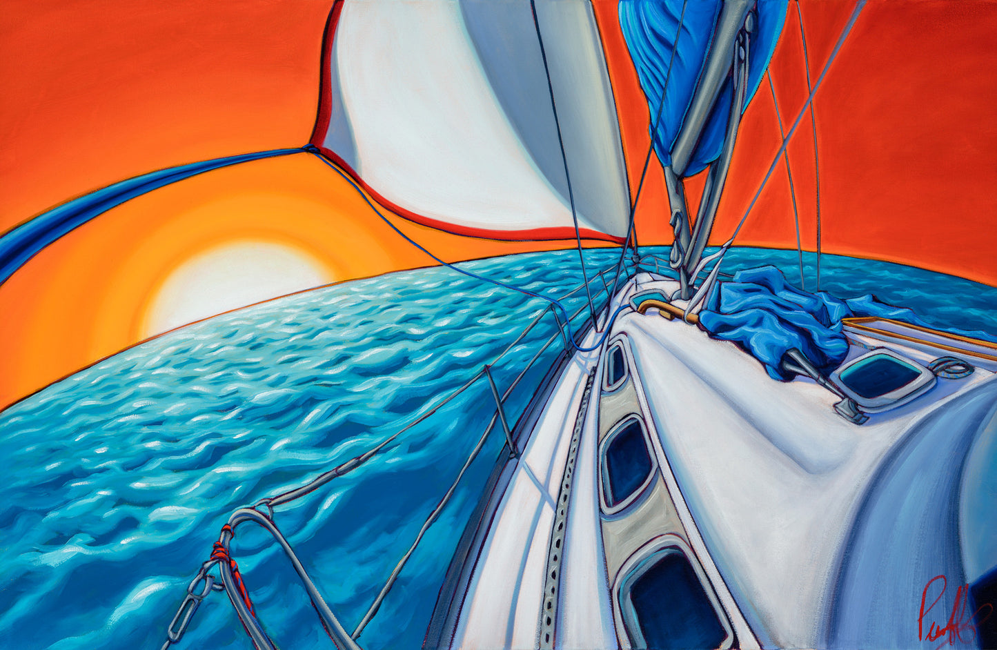 Sailing Into the Sun