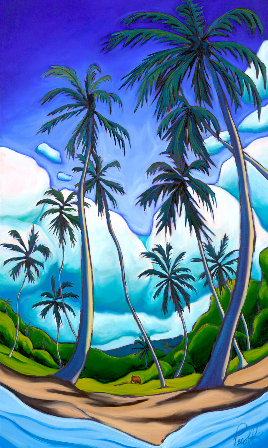 Towering Palms of Cabier