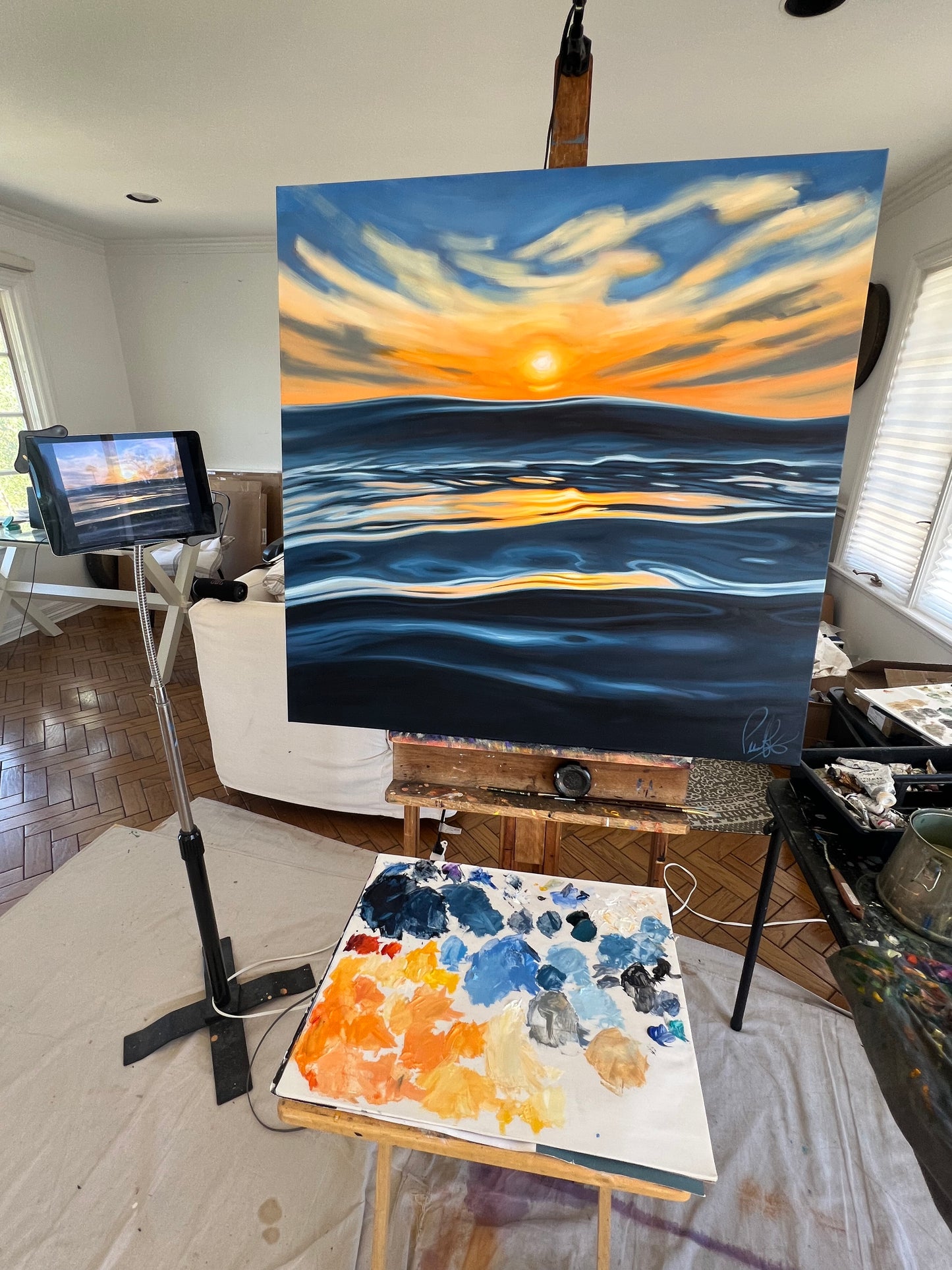 Immersed in the Liquid Light