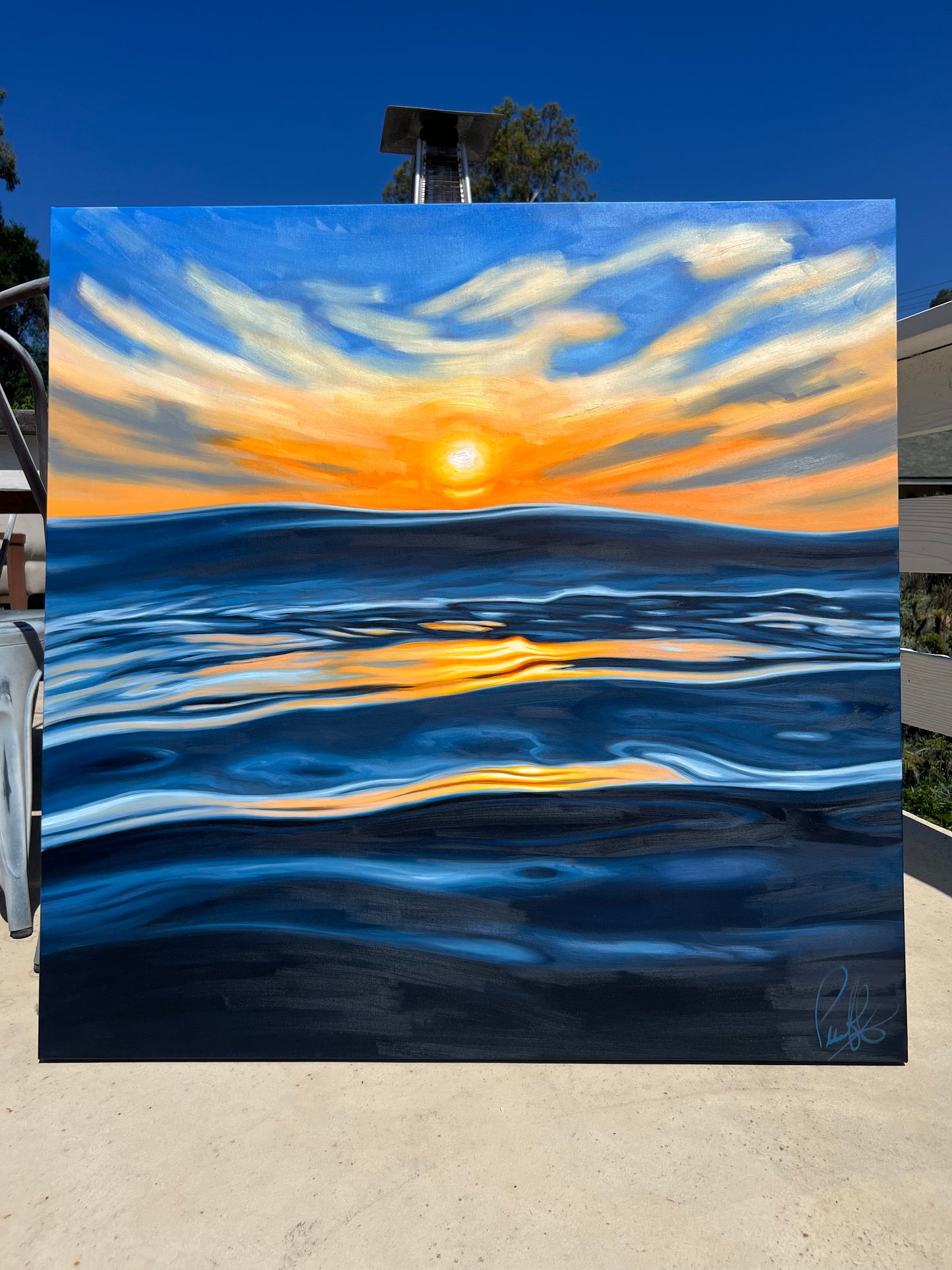 Immersed in the Liquid Light