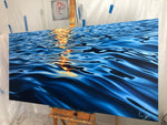 Sparkles Within the Blue Limited-Edition on Canvas