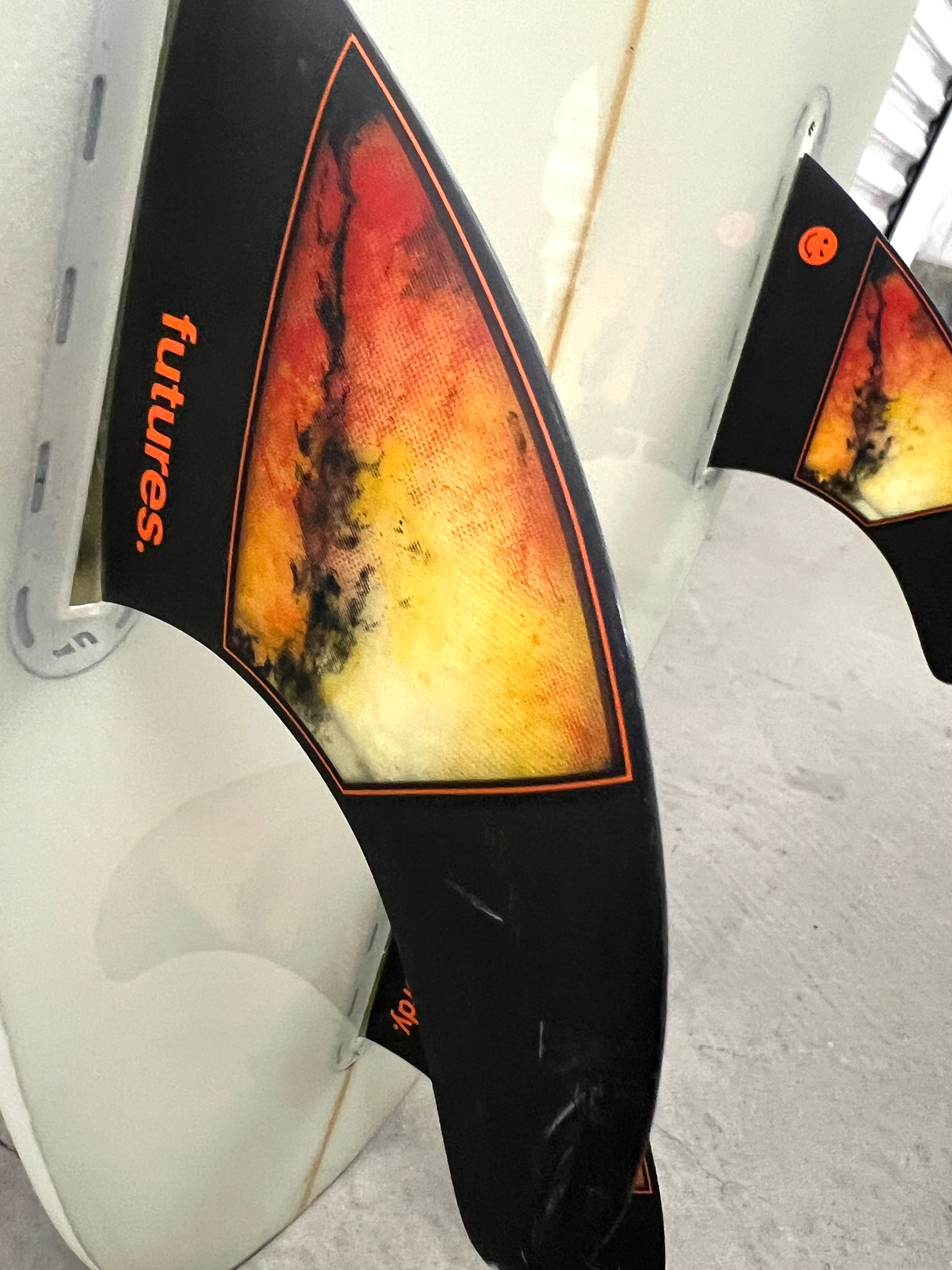 Sunset Glass Surfboard