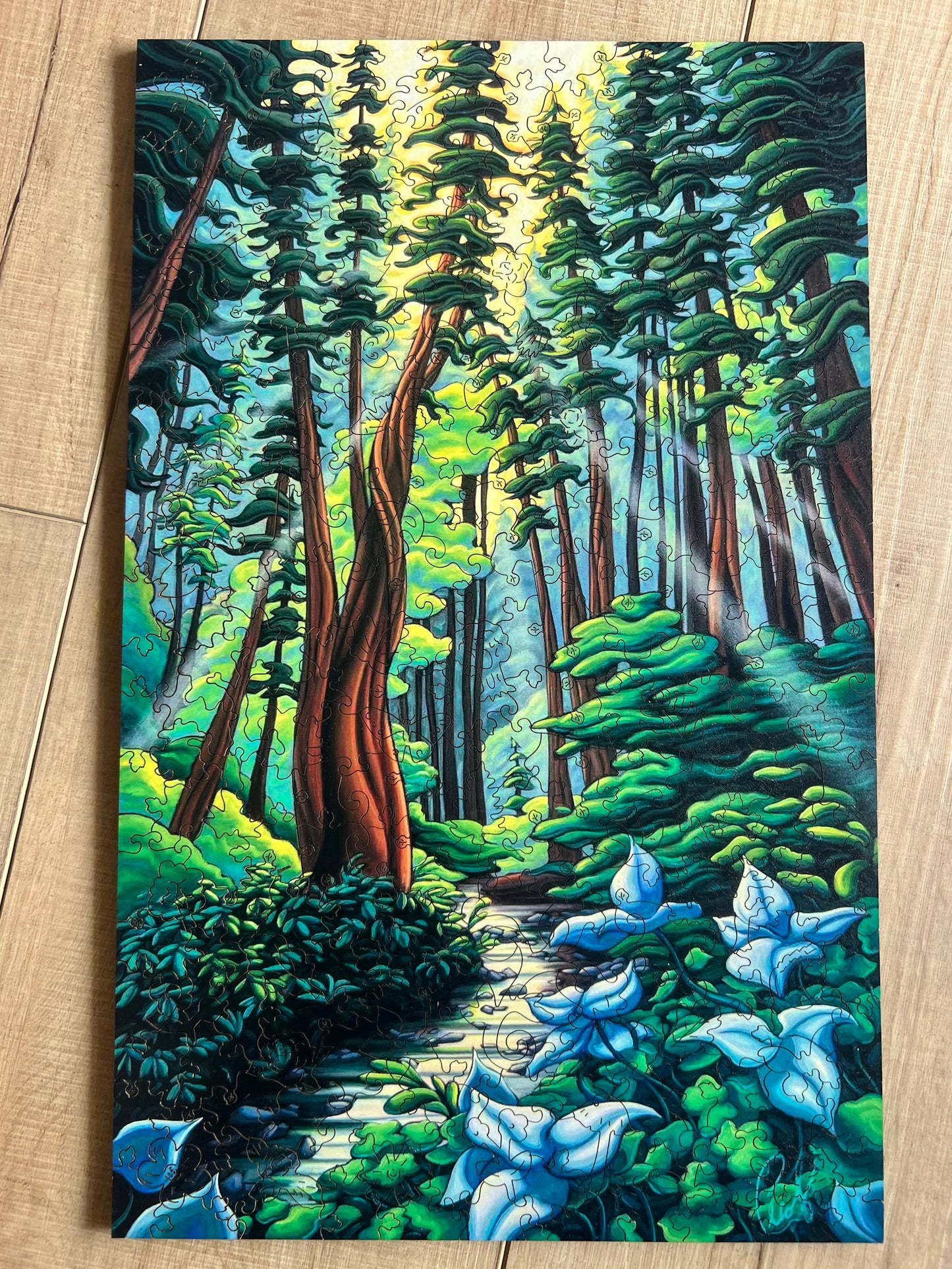 We Grow Together Artisanal Wooden Puzzle