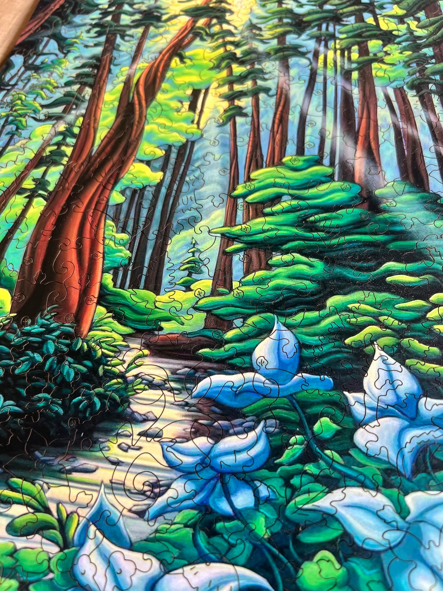 We Grow Together Artisanal Wooden Puzzle