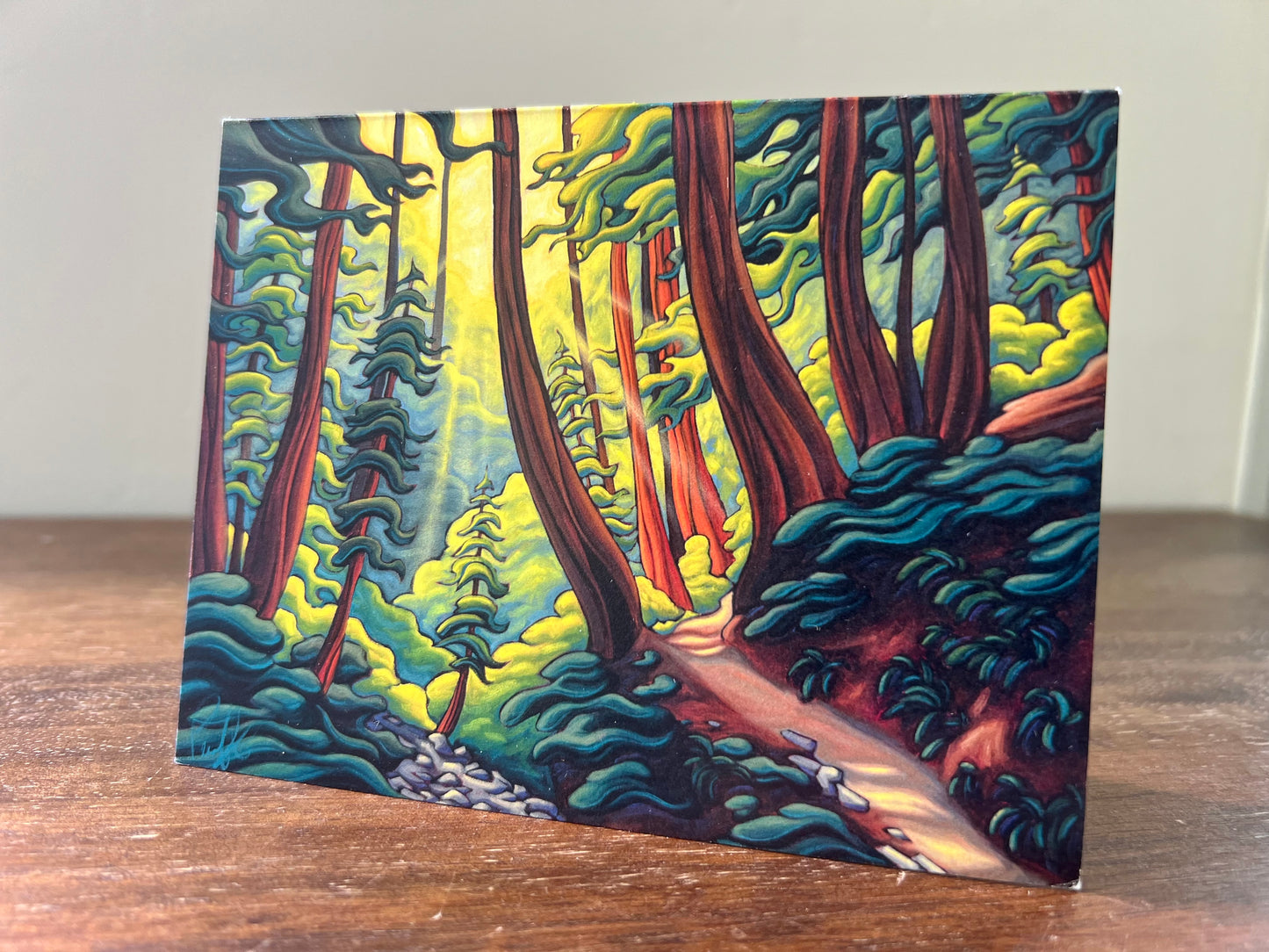 Bathing in the Light Notecard