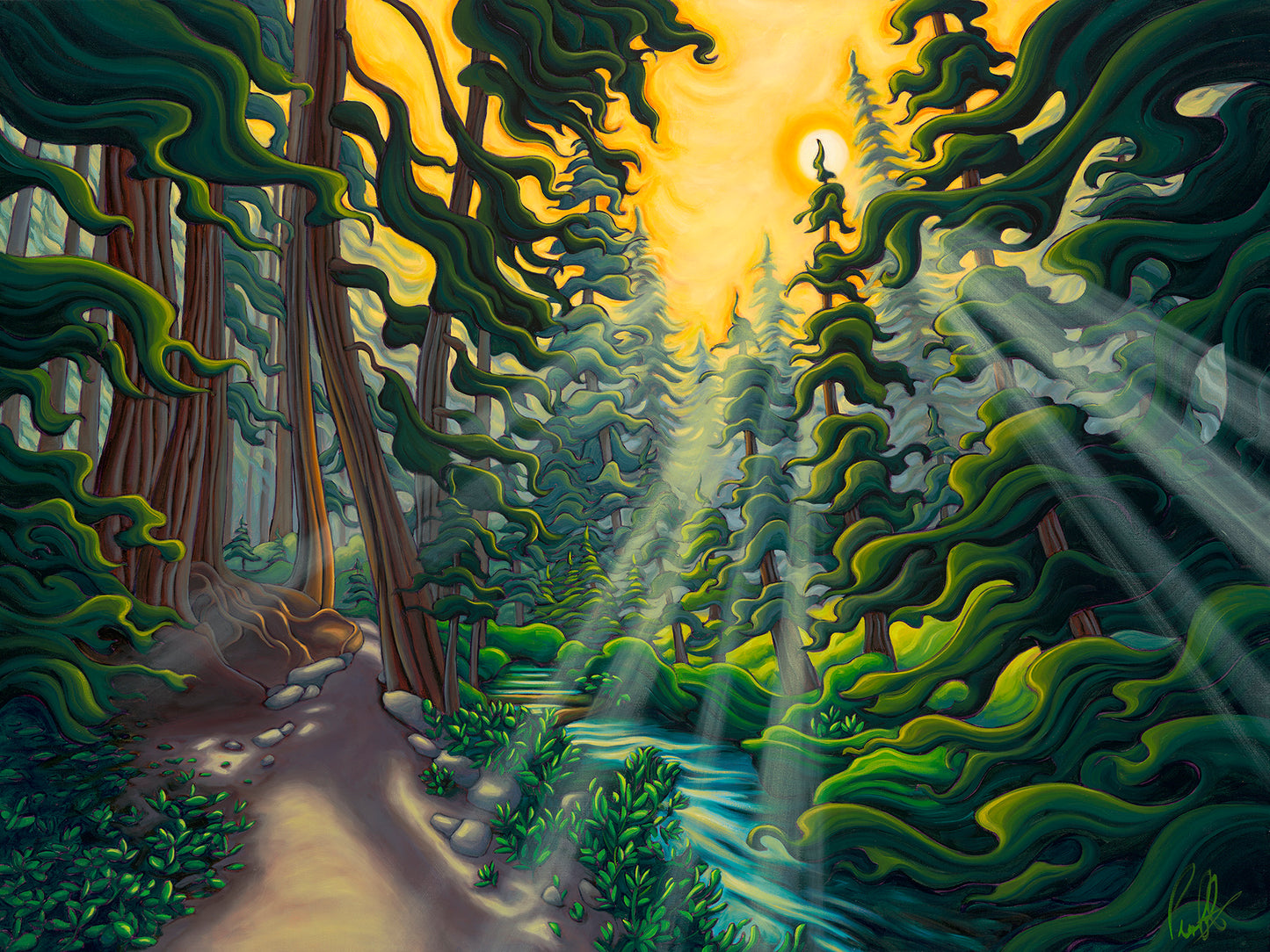 Illuminating the Path Puzzle