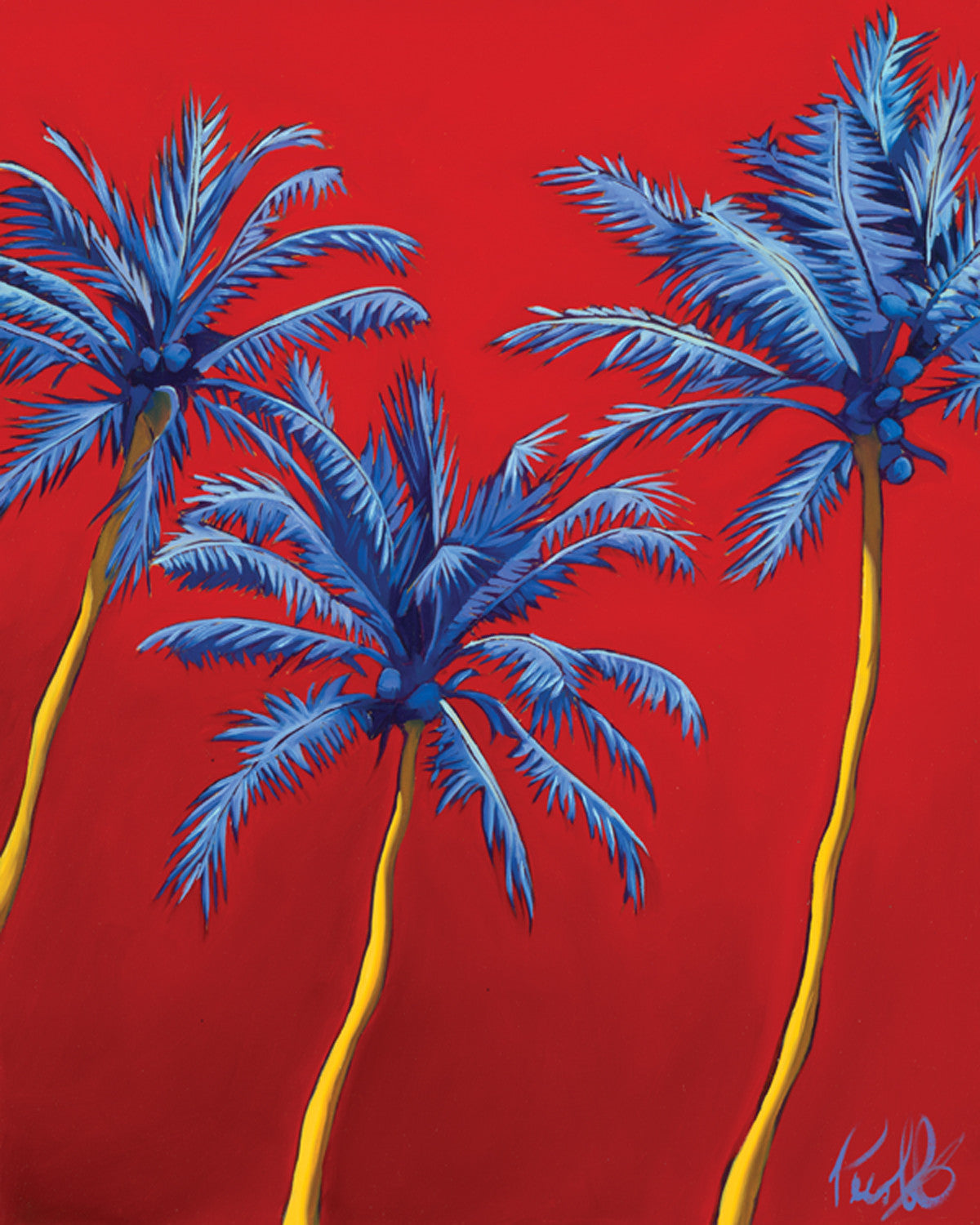 3 Sisters of Gualas Perfect Giclee on Metal