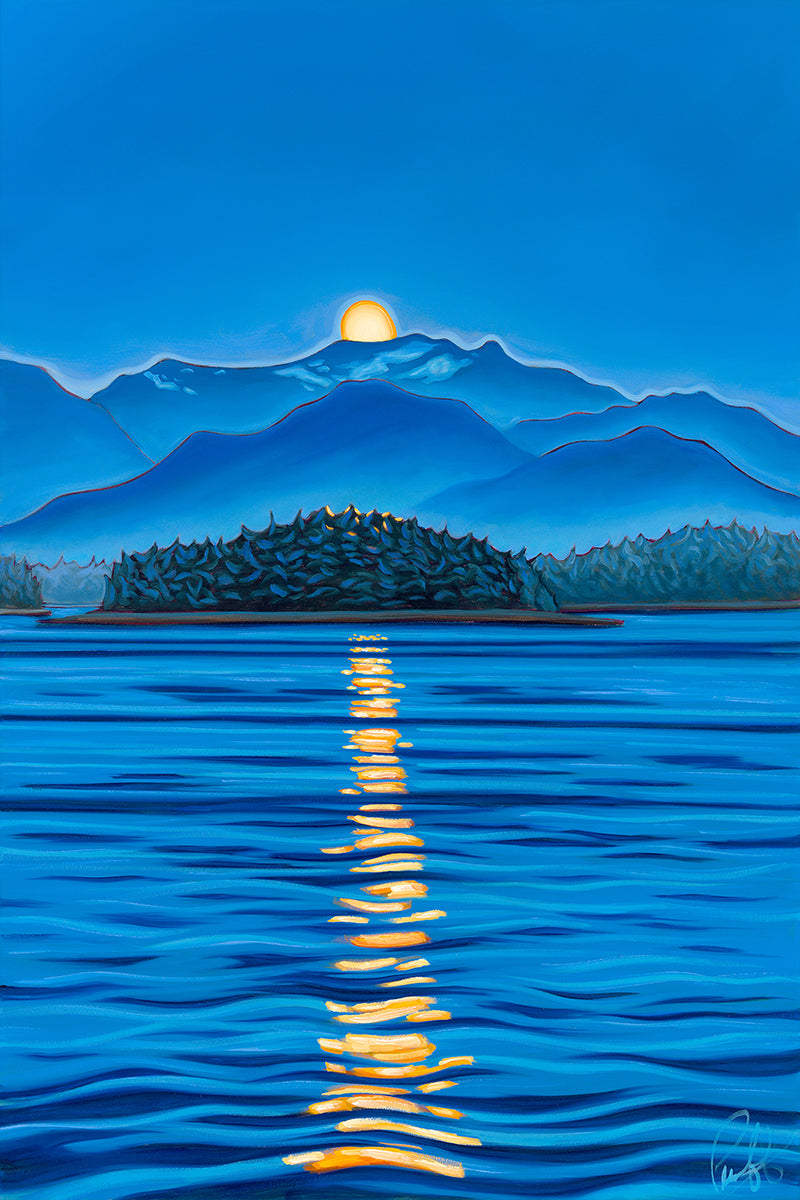 Alaska Moonrise
