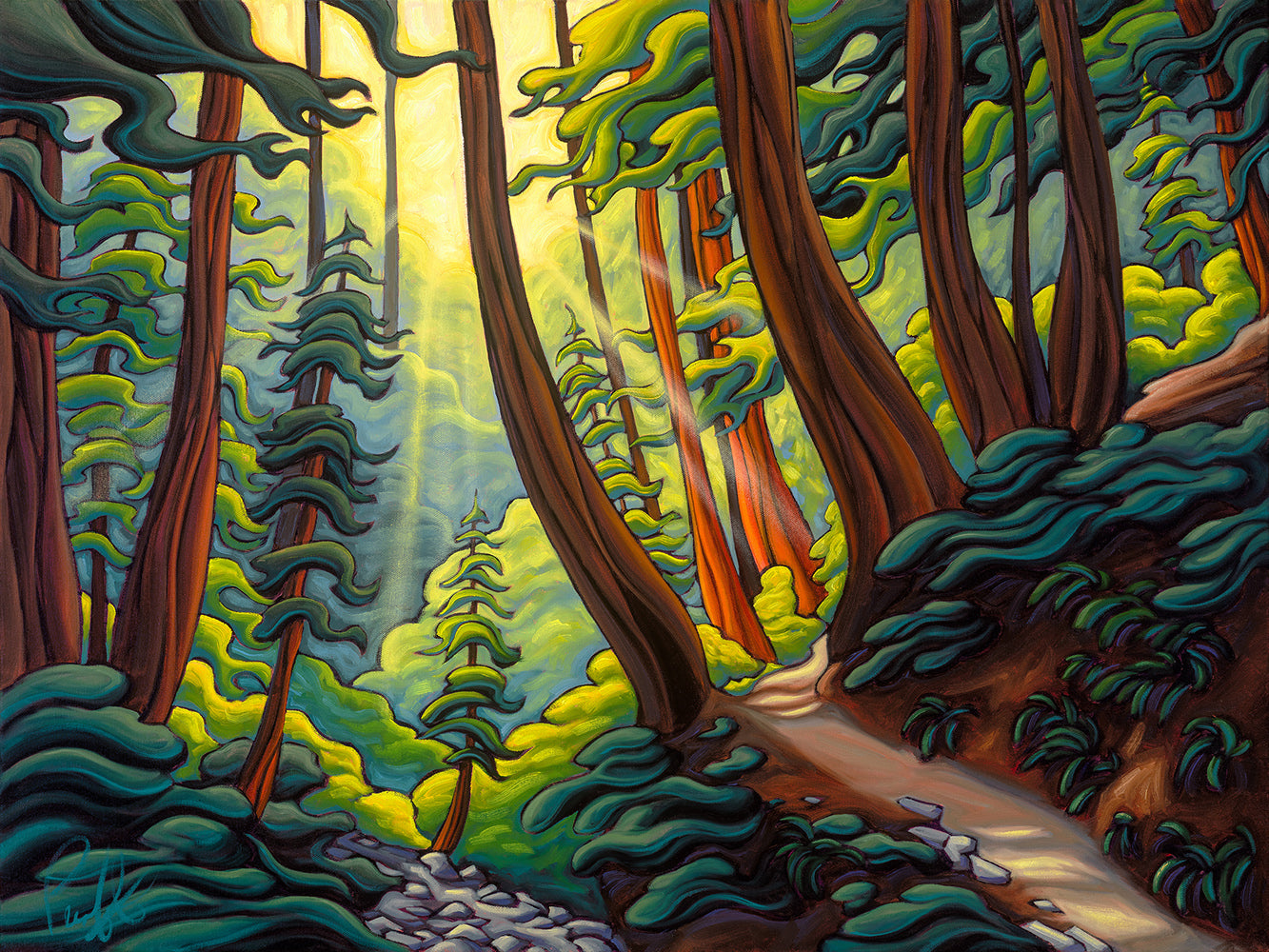 Bathing in the Light