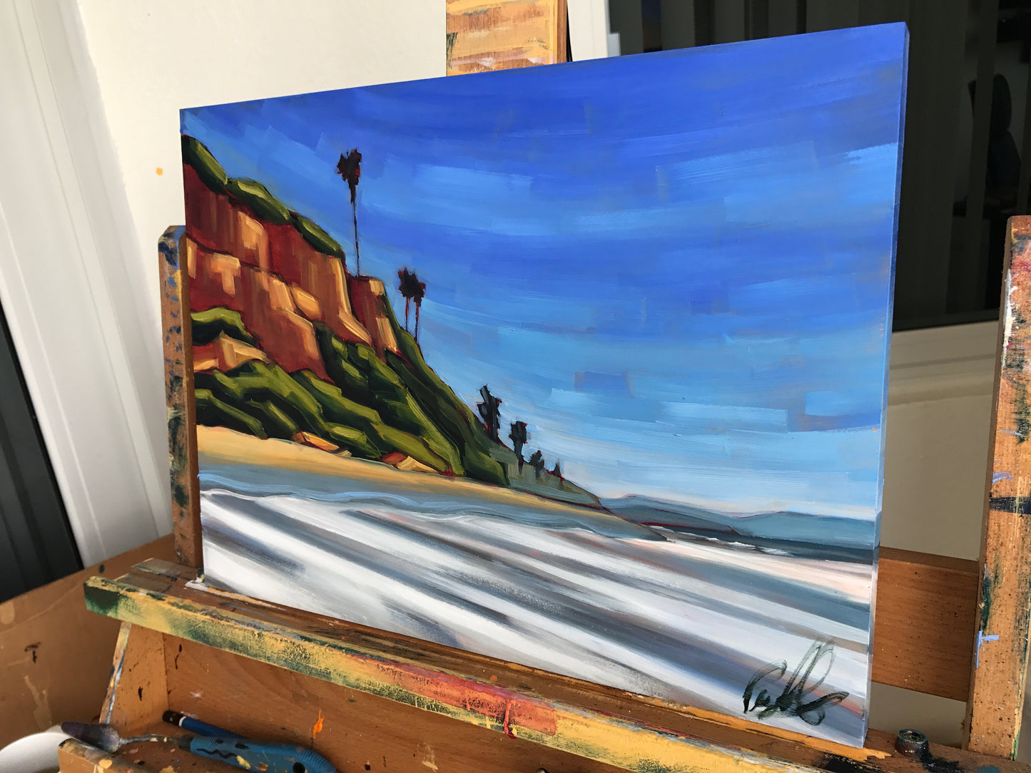 Bright Light at Cardiff Bluff