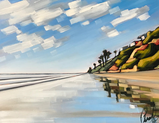 A Clear Day at the Beach