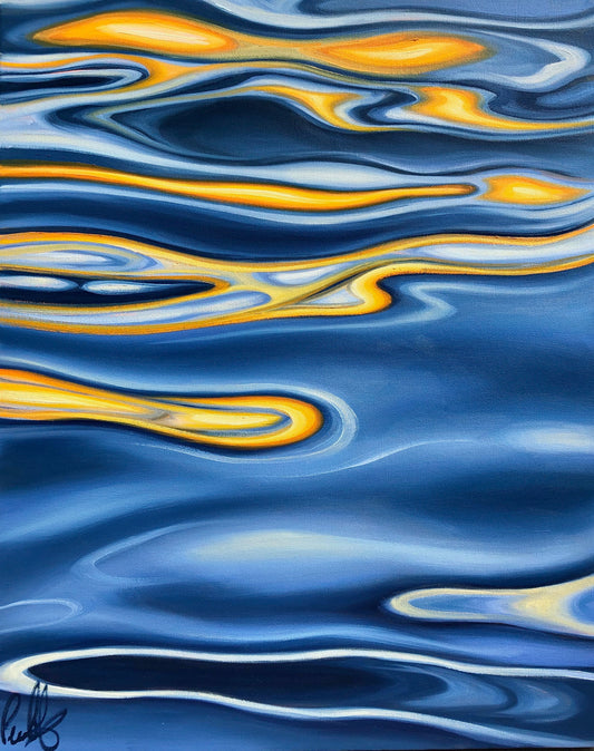 Electric Colors in the Blue