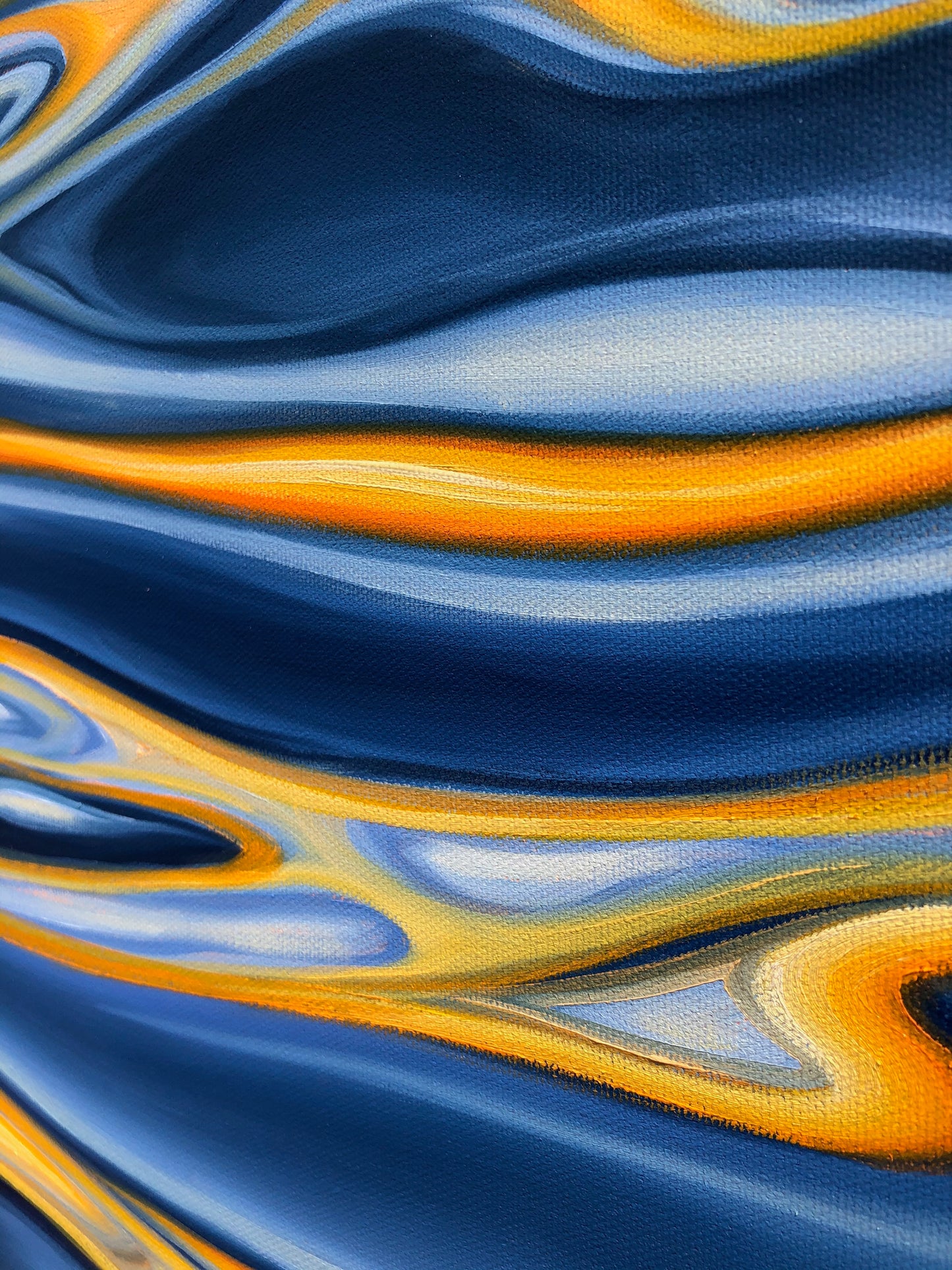 Electric Colors in the Blue