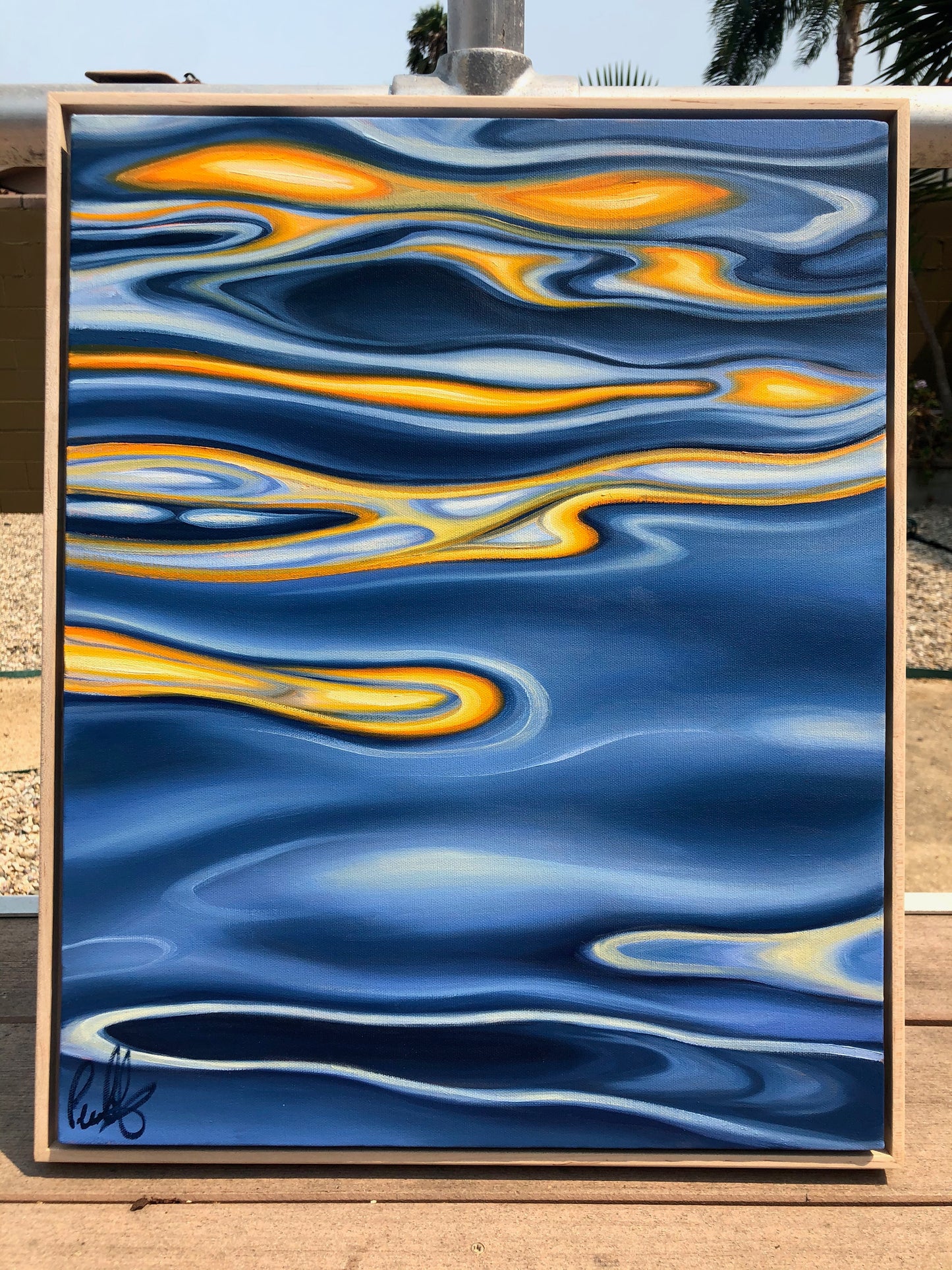 Electric Colors in the Blue