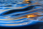 Golden Reflections of Liquid Light
