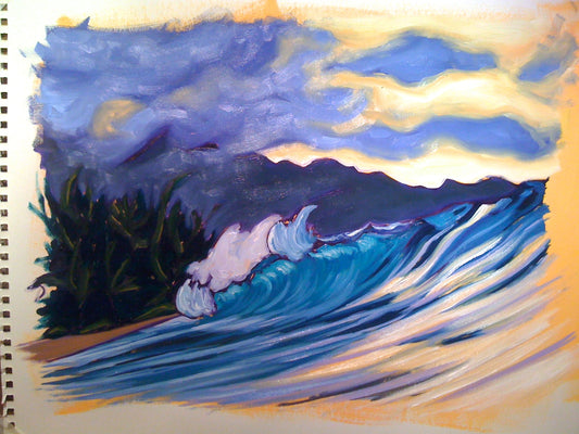 Afternoon Wave of Inspiration Sketch