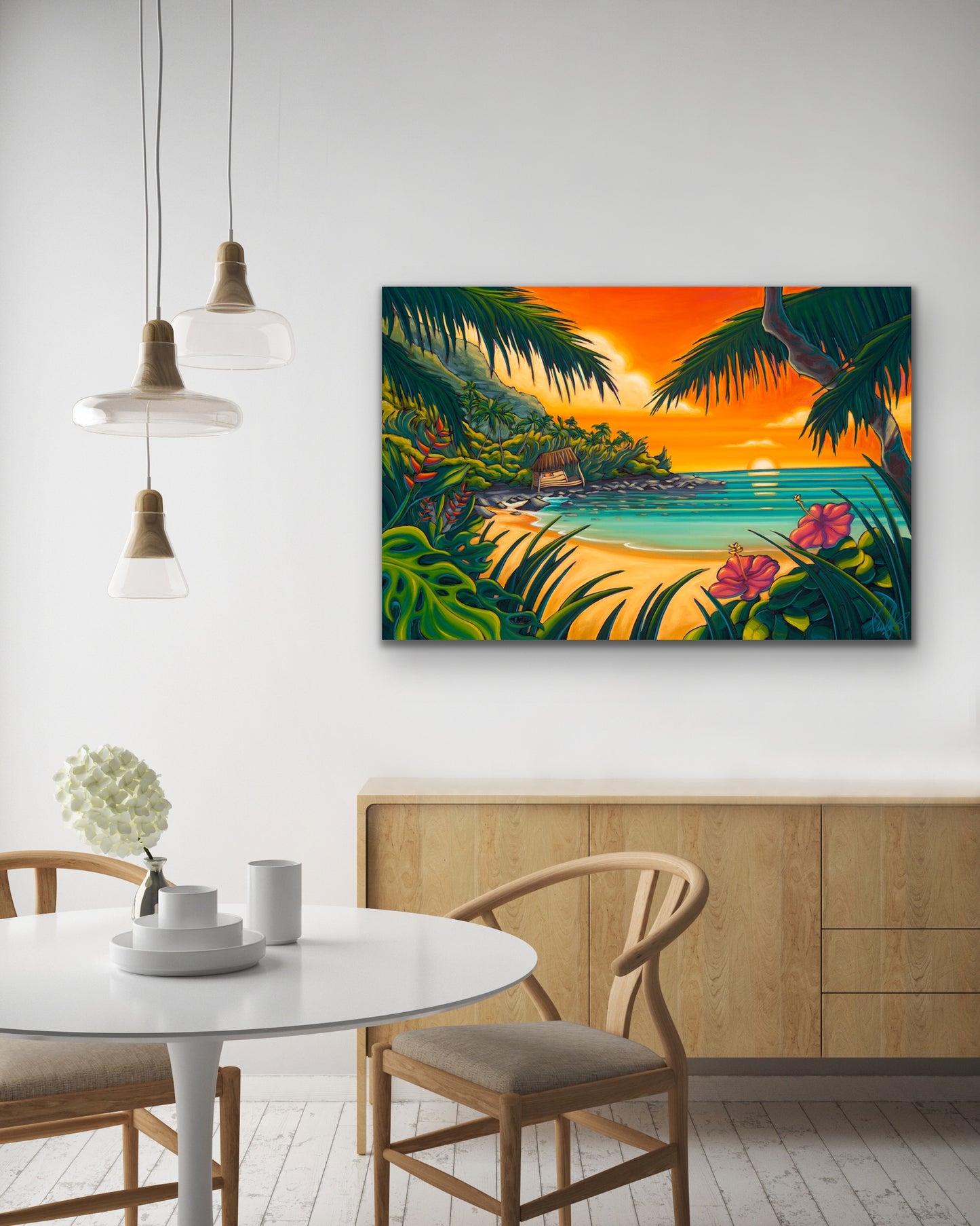 Aloha Paradise Original Oil