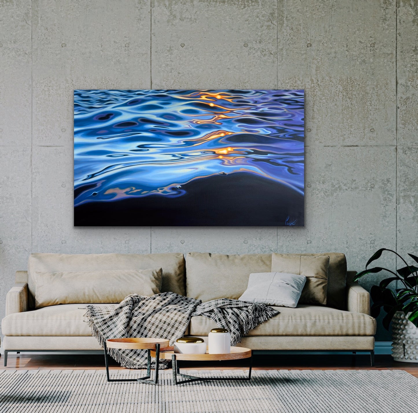 Consciousness Streaming on Water