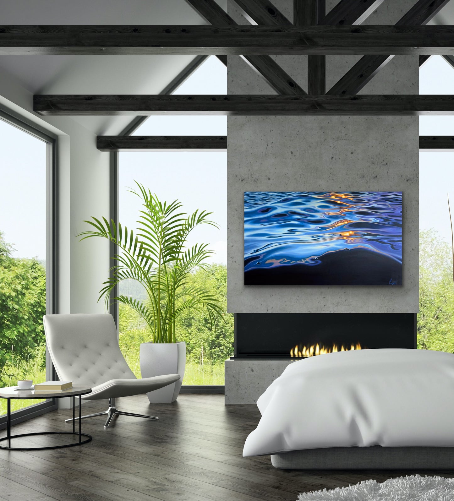 Consciousness Streaming on Water