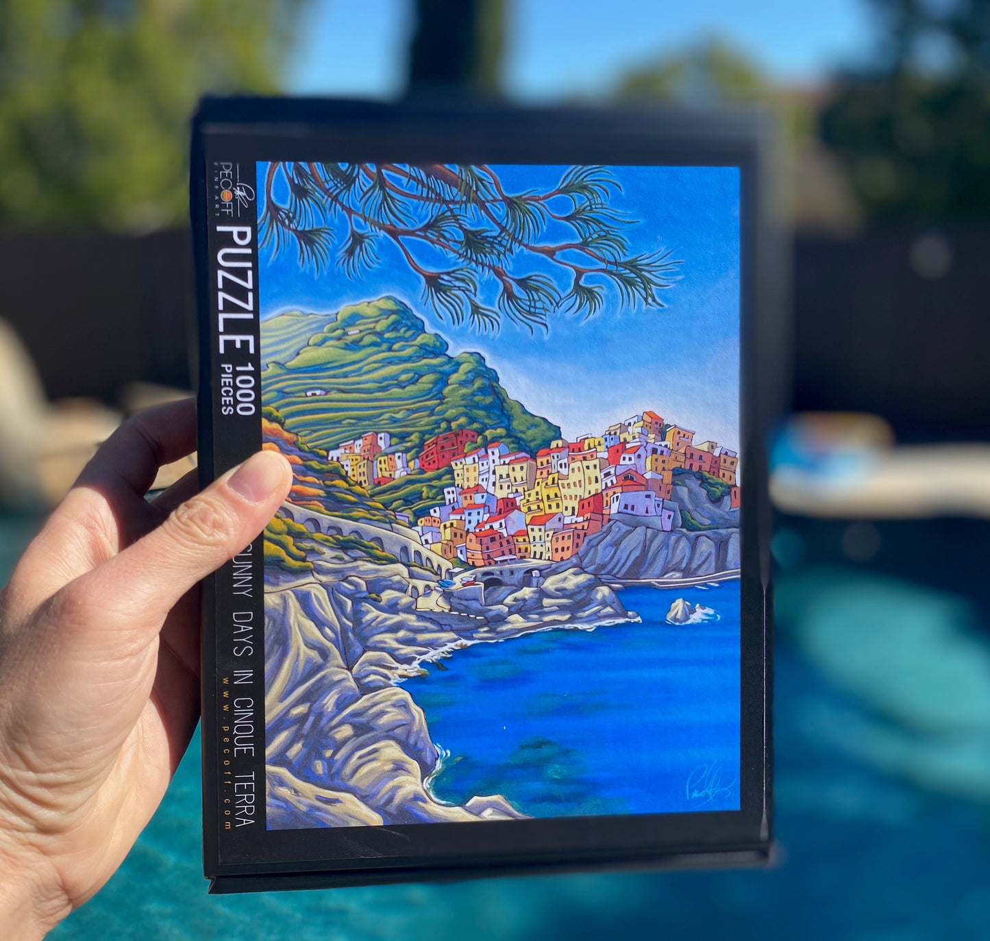 Sunny Days in Cinque Terra Puzzle