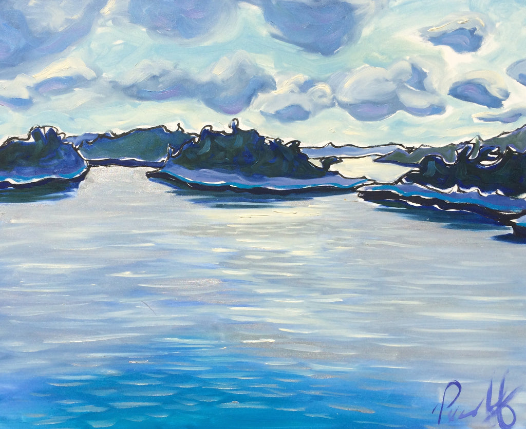 Study from the back of the boat