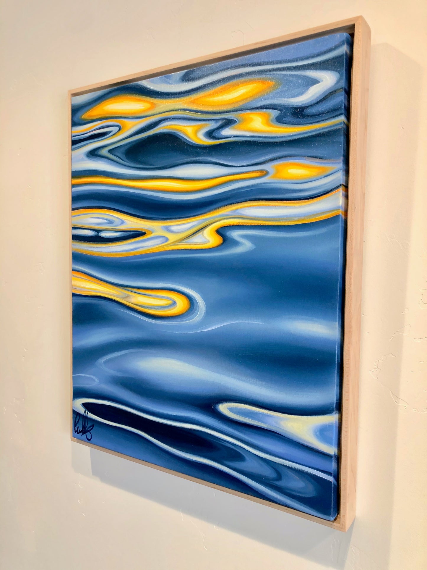 Electric Colors in the Blue