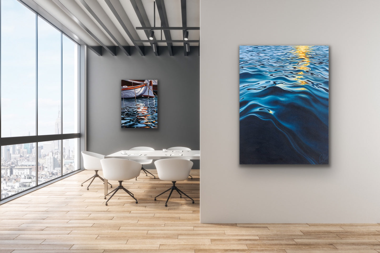 Sunlight Dancing on the Water