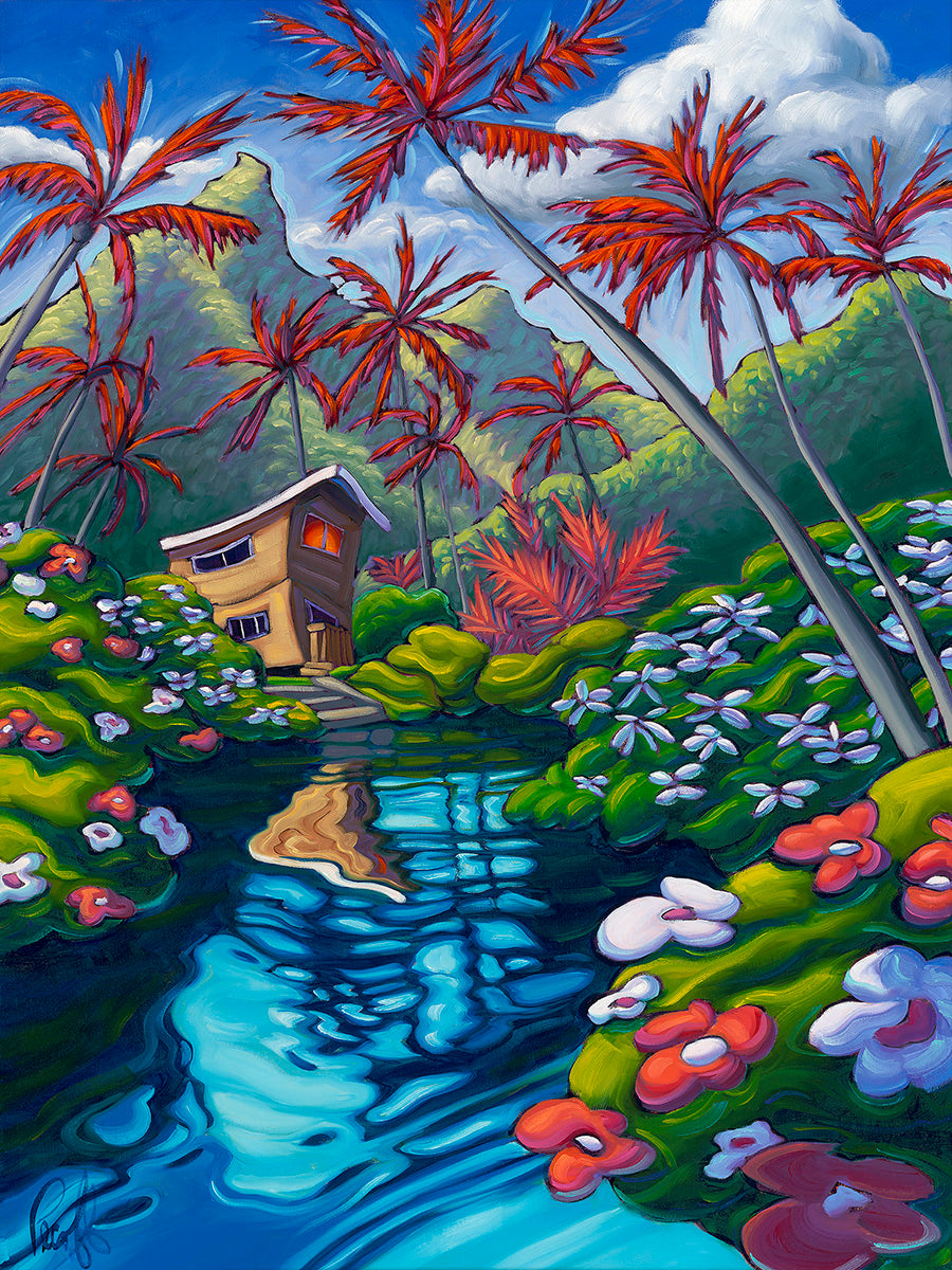 Island Paradise Matted Print 8x10 (11x14 mat) – Pecoff Studios