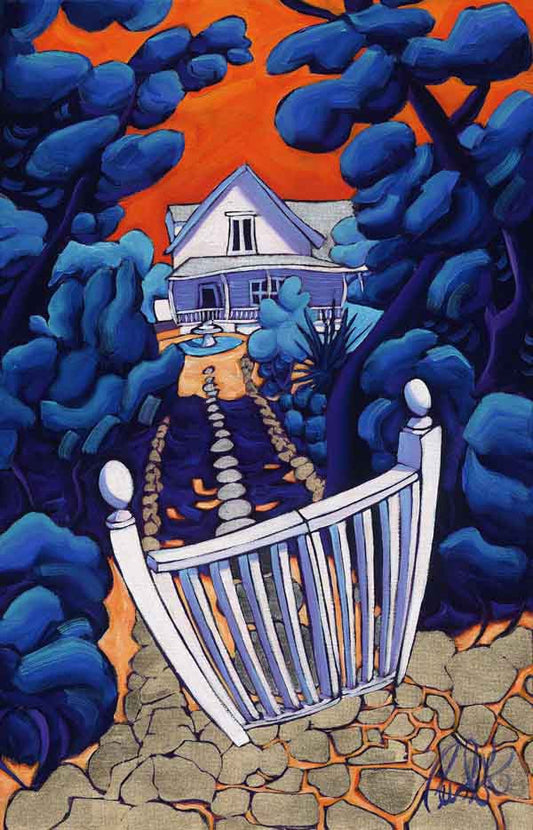 Island Cottage Artist-Enhanced