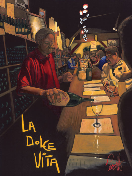 La Dolce Vita Limited-Edition on Canvas