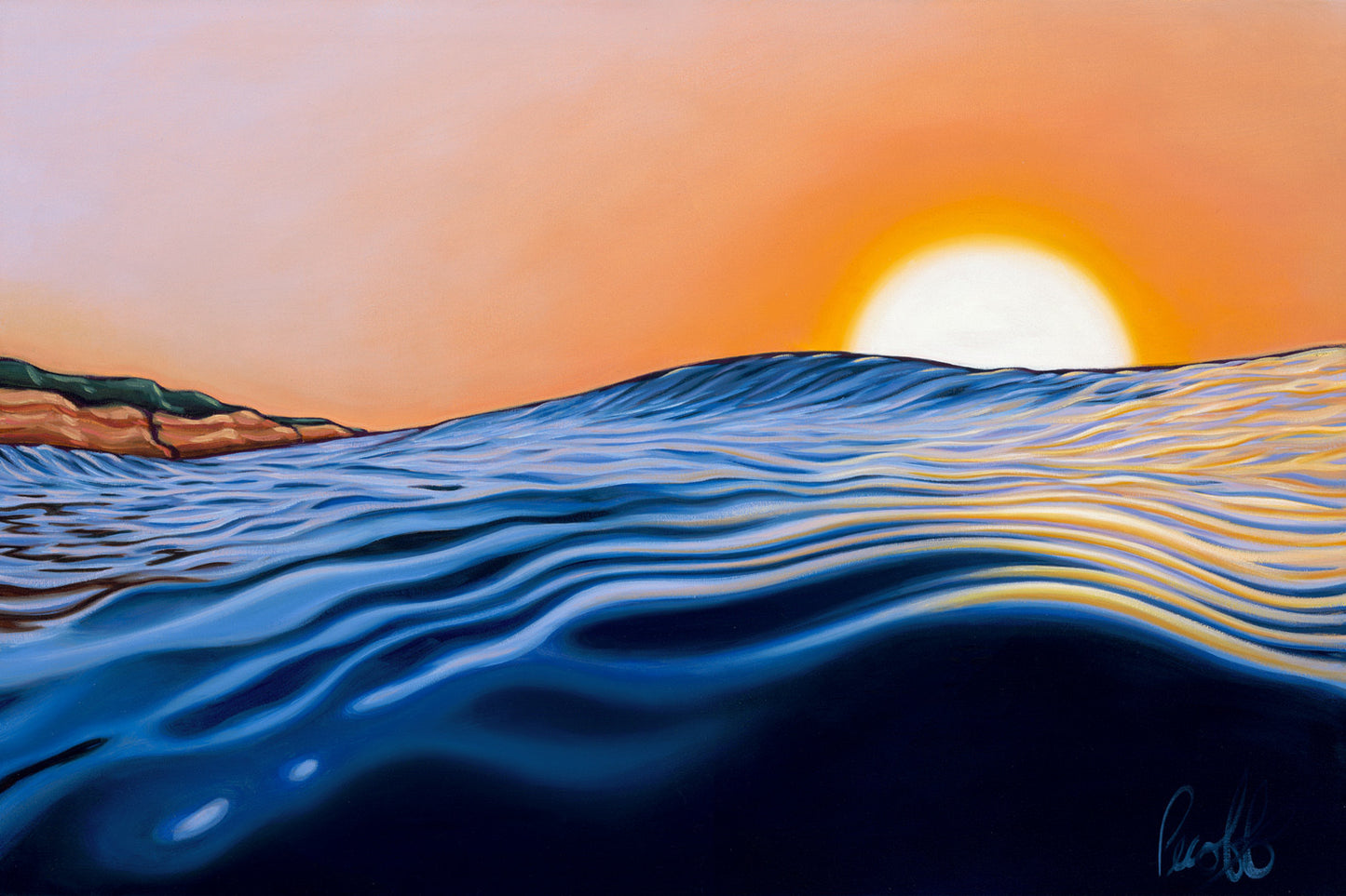 Last Light at Sunset Cliffs