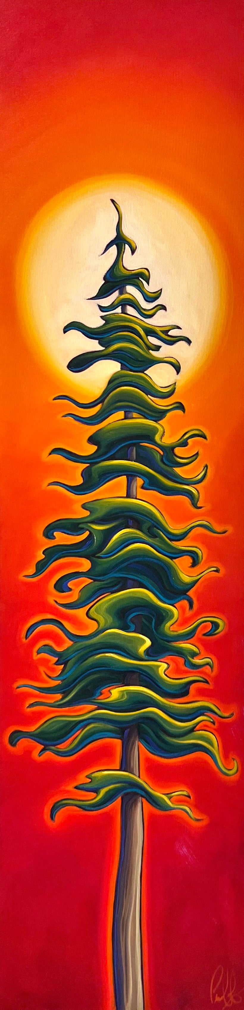 Lone Pine Dancing in the Sunlight