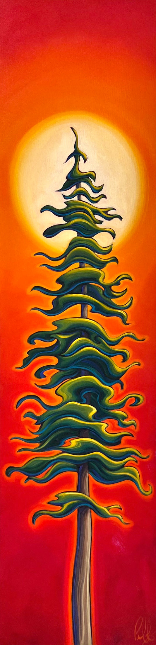 Lone Pine Dancing in the Sunlight