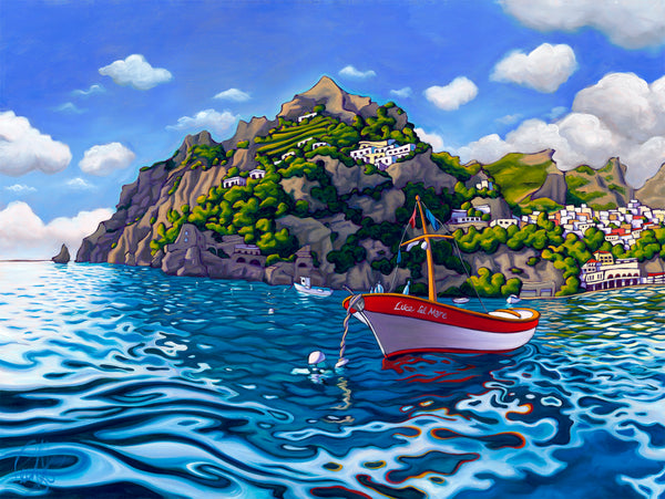 Kayaking the Cove Matted Print 8x10 (11x14 mat) – Pecoff Studios