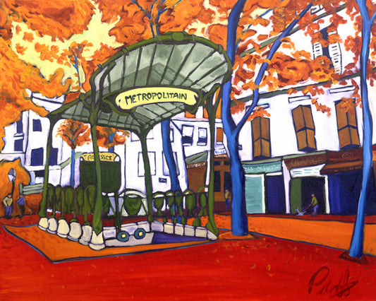 Metropolitain de Rue des Abbesses