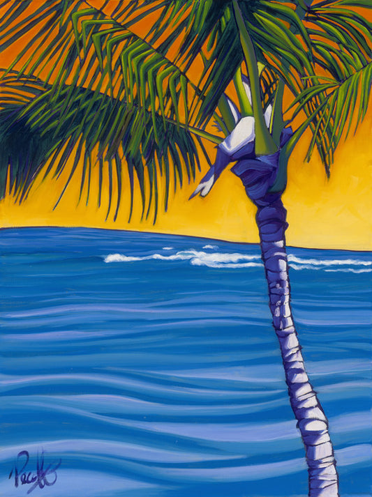 Palm Tree at Sunset