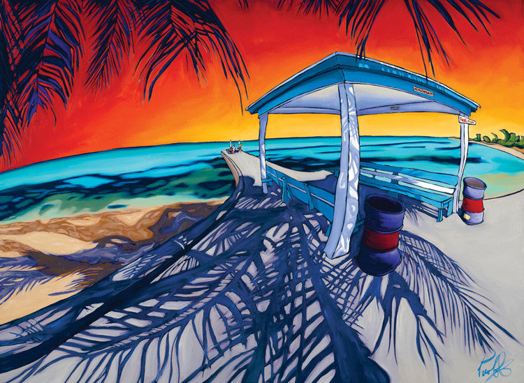 Phosphorescence of Tarpum Bay