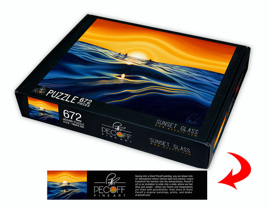 Sunset Glass Puzzle