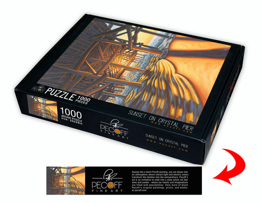 Sunset on Crystal Pier Puzzle