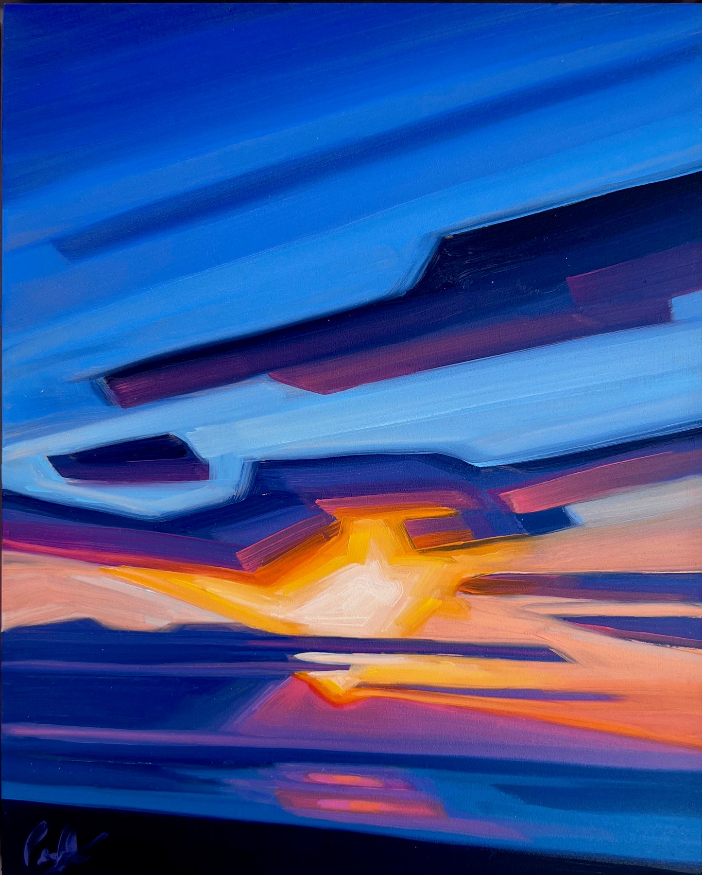 Prisms of a Luminous Sunset