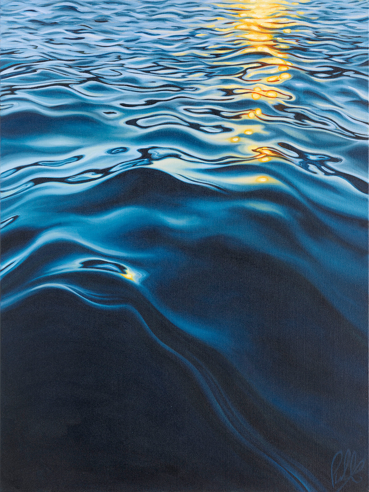 Sunlight Dancing on the Water