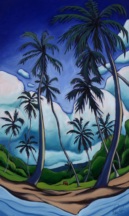 Towering Palms of Cabier