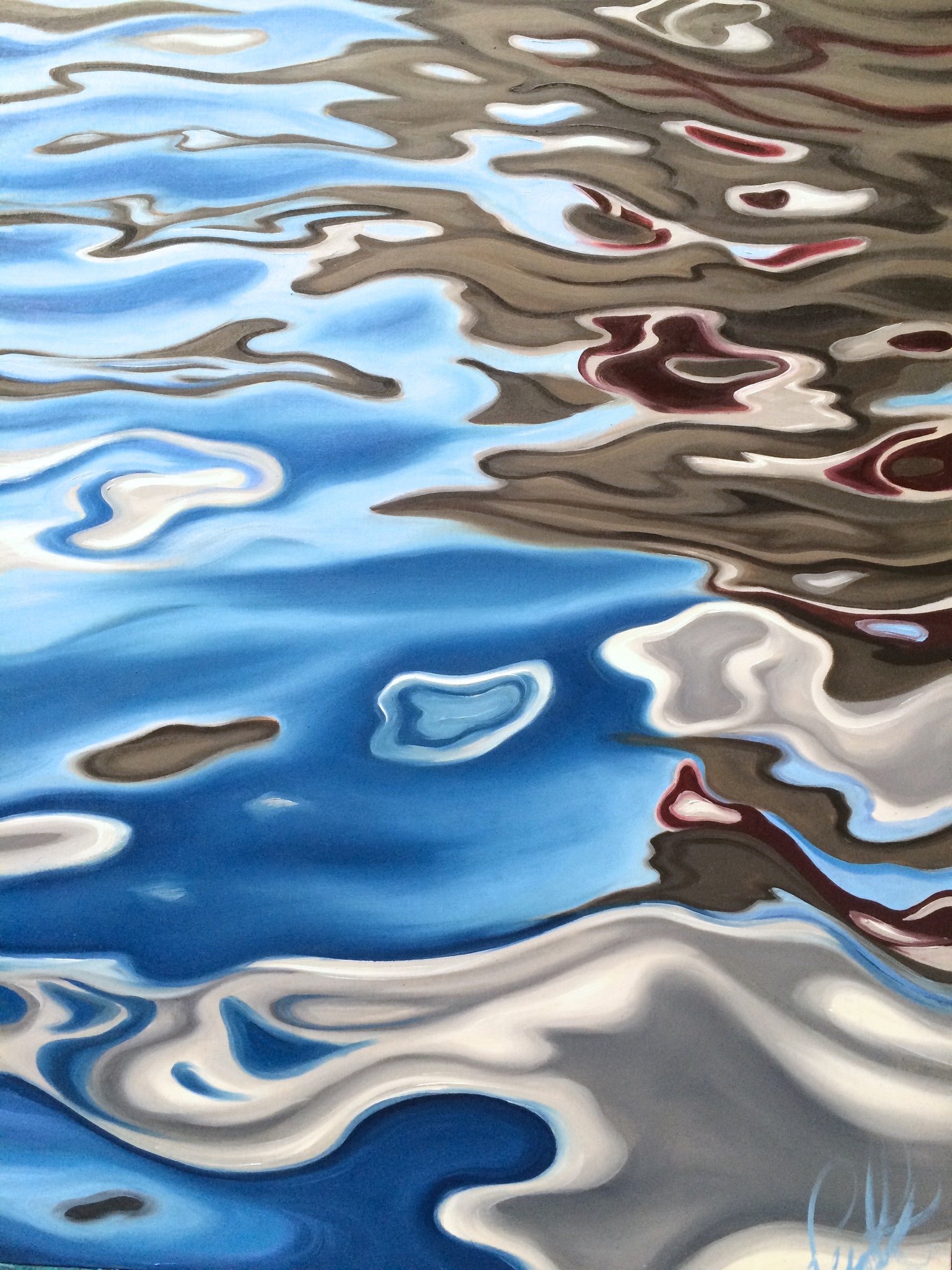 Water Patterns Textiles Catalina Water Patterns – Pecoff Studios