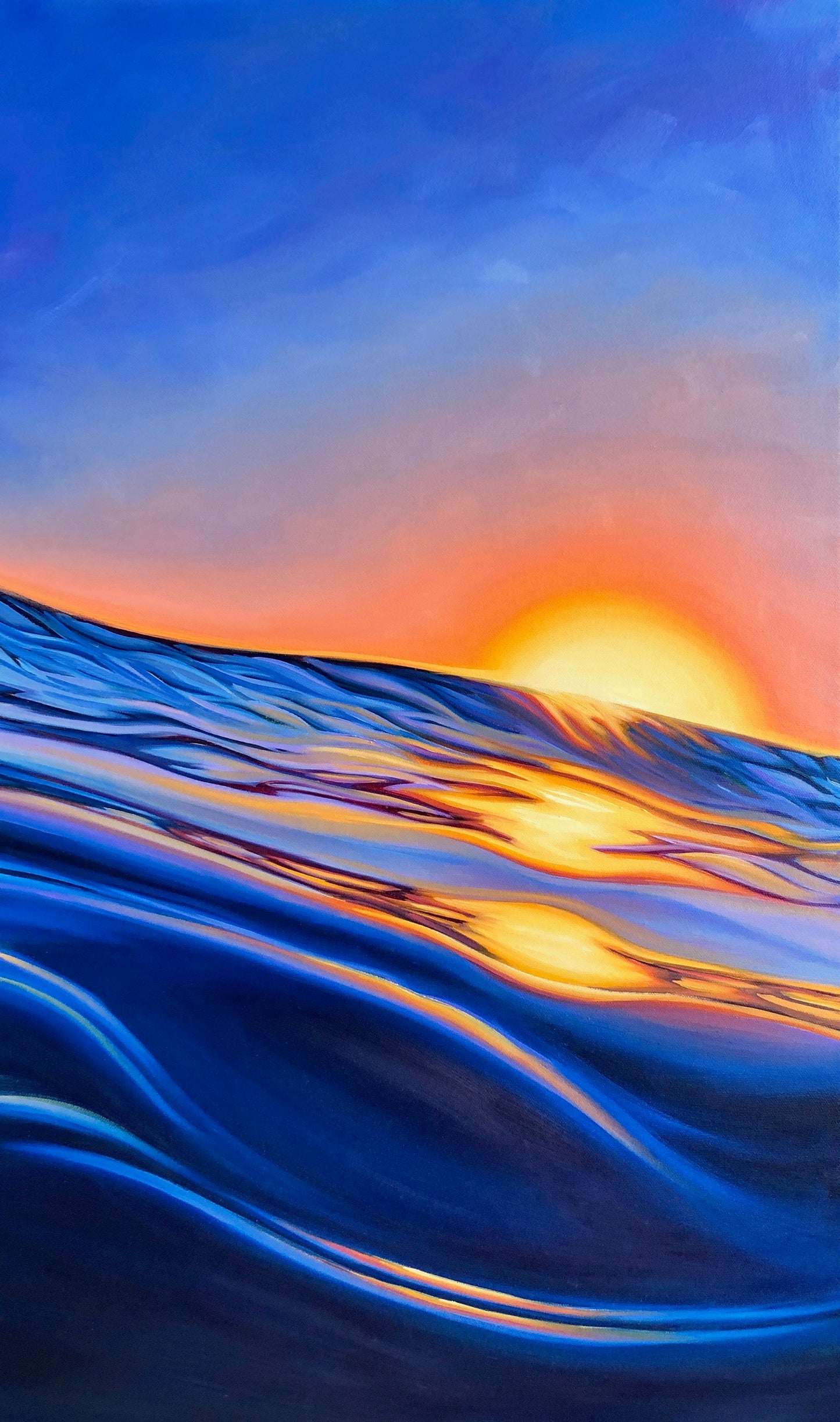 Wave of Liquid Light